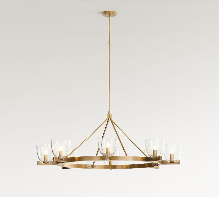 Chamberlin Metal Round Chandelier (50&quot;) added by Spoak Member