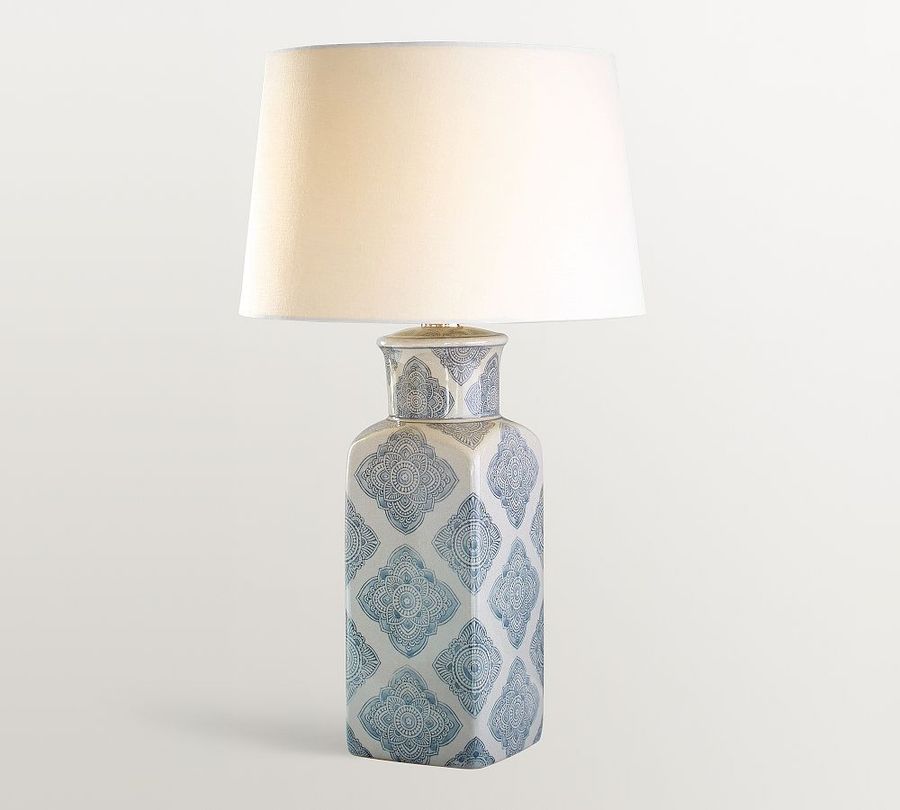 Langley Squared Ceramic Table Lamp (25&quot;) added by Spoak Member