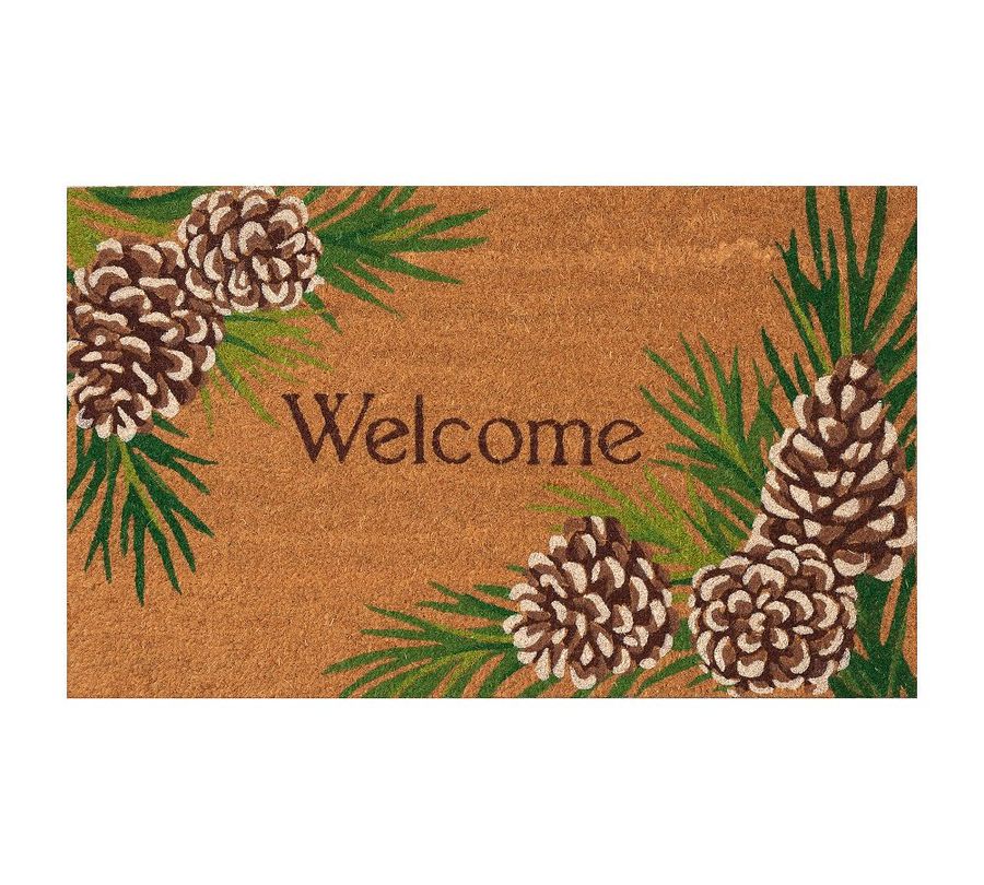 Pinecone Welcome Doormat added by Spoak Member