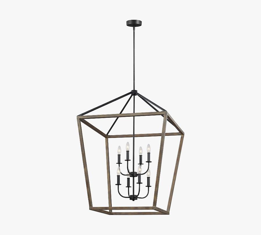 Buford Wood &amp; Iron Chandelier (12&quot;-26&quot;) added by Spoak Member