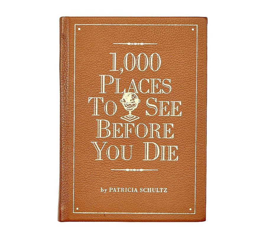 1,000 Places To See Before You Die Leather-Bound Book added by Spoak Member