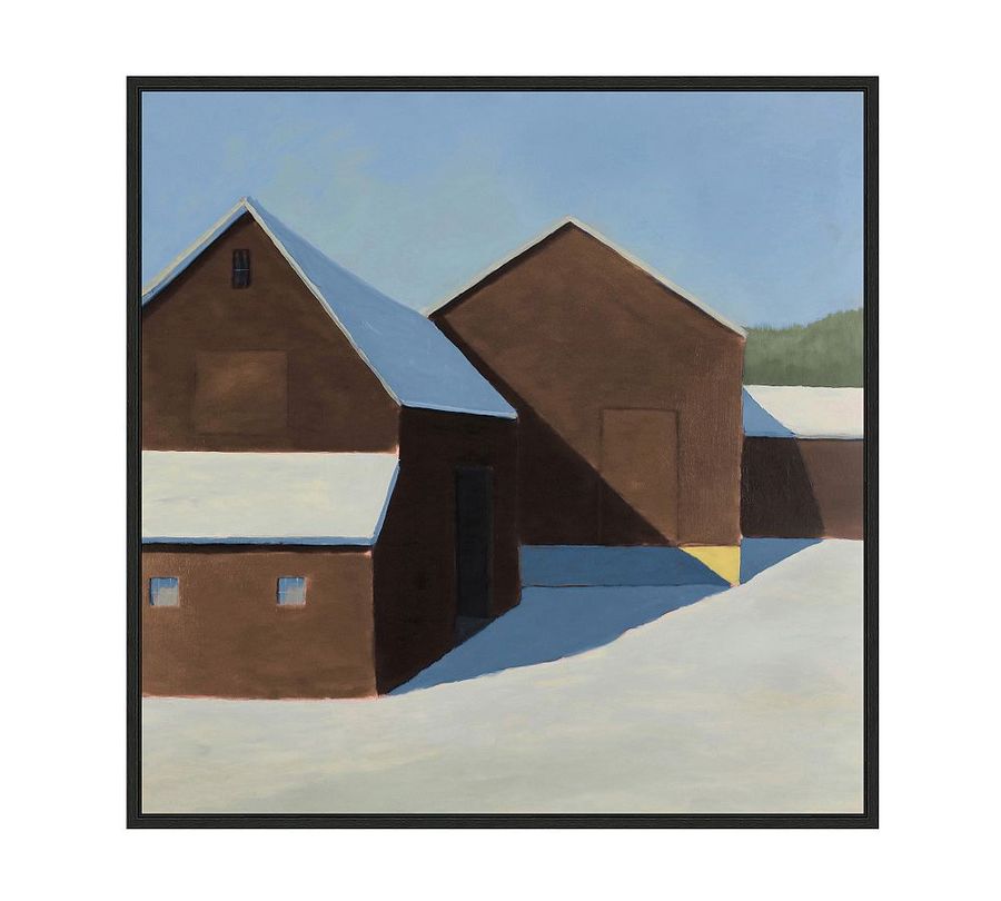 Snowy Farms Framed Canvas added by Spoak Member