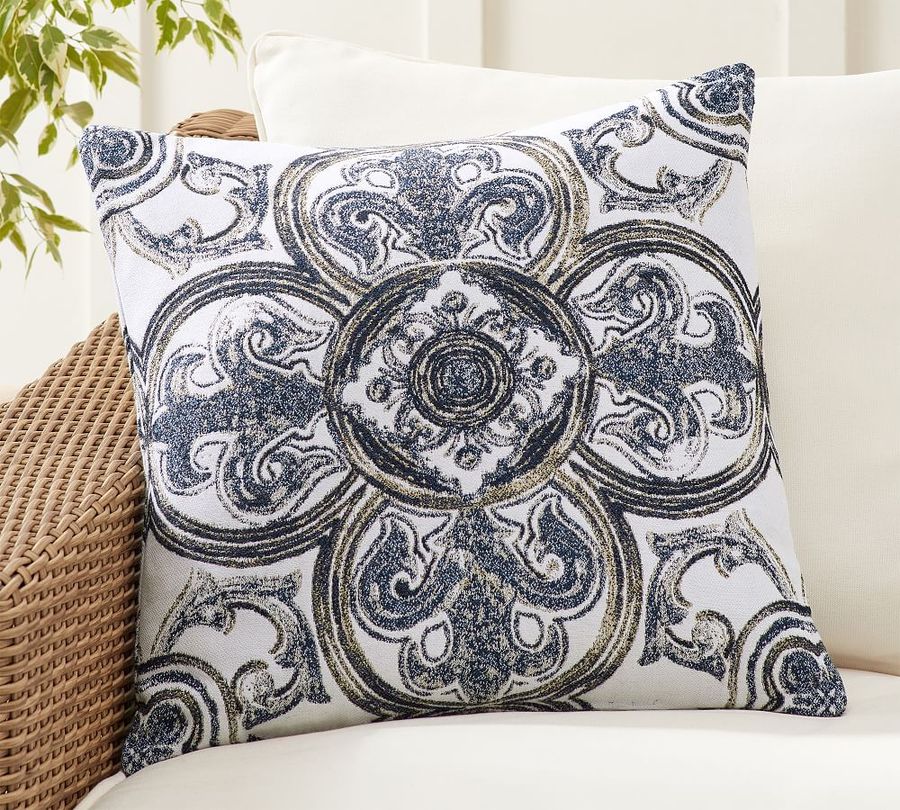 Open Box: Sunbrella&#0174; Jenny Medallion Outdoor Pillow added by Spoak Member