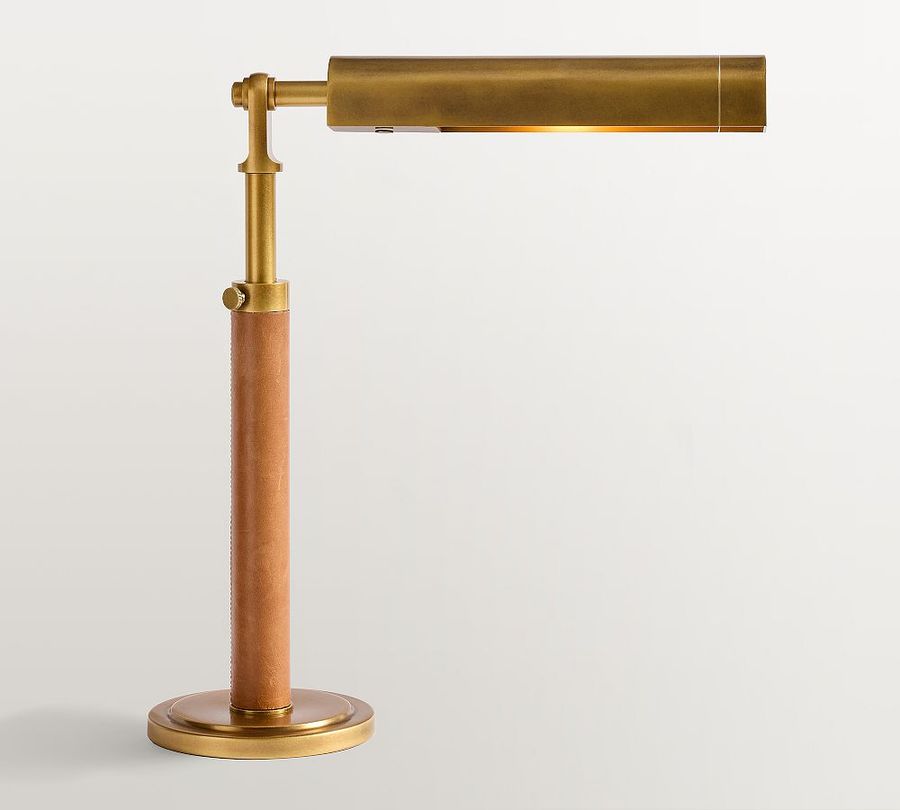 Chambers Leather Task Table Lamp (15&quot;) added by Spoak Member