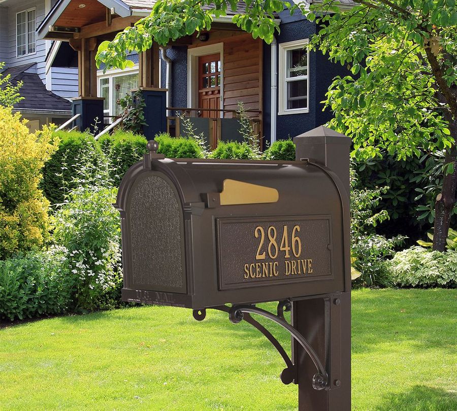 Superior Mailbox Plaque &amp; Post added by Spoak Member