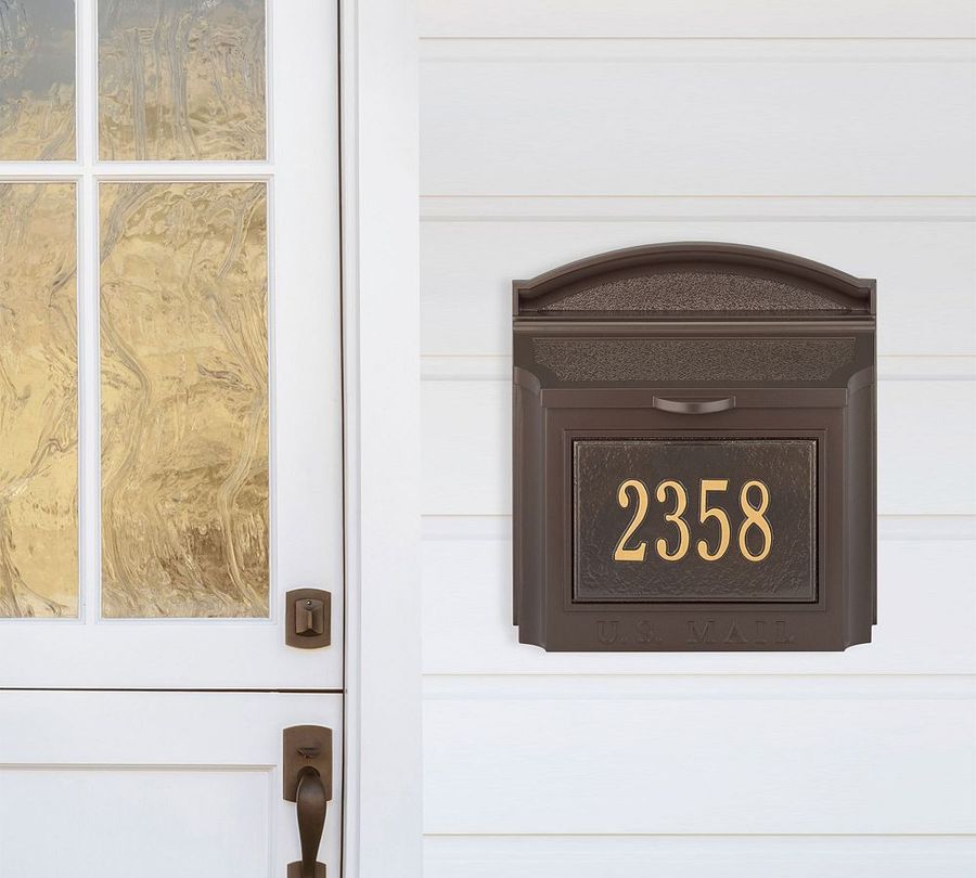 Wall Mailbox &amp; House Numbers added by Spoak Member