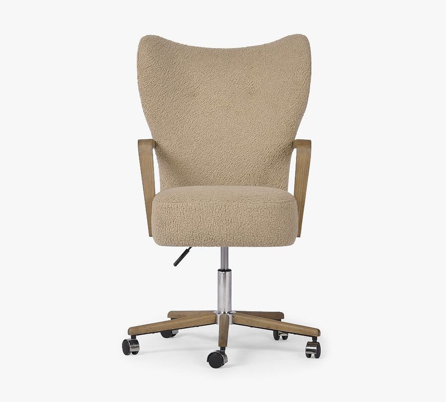 Jones Upholstered Swivel Desk Chair added by Spoak Member