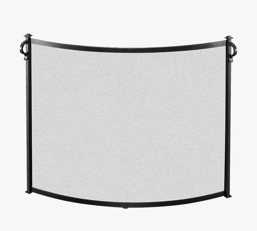 Craftsman Bowed Fireplace Screen added by Spoak Member