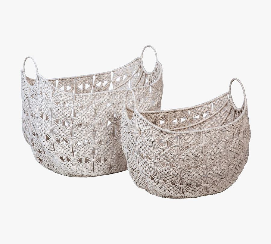 Melissa Crocheted Baskets - Set of 2 added by Spoak Member