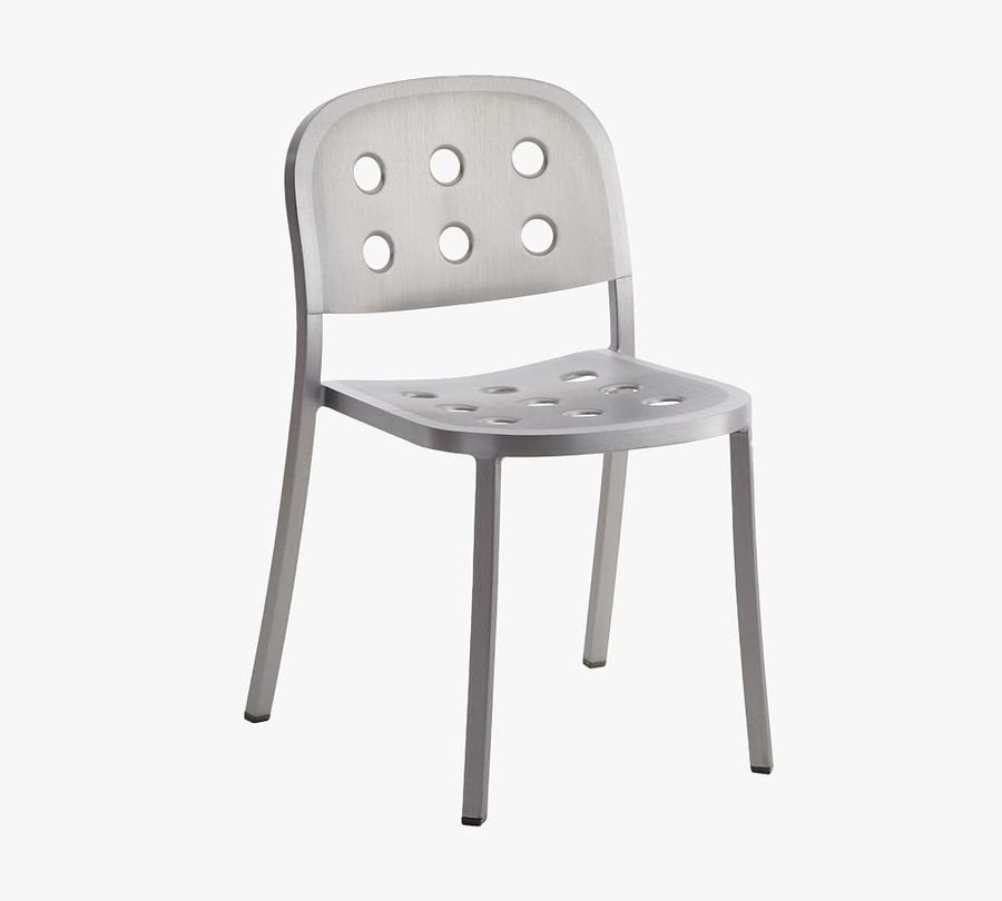 Emeco 1 Inch Aluminum Metal Stacking Dining Chair added by Spoak Member
