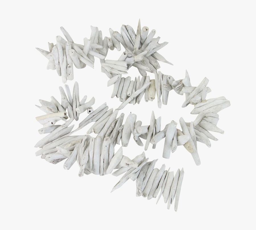 White Washed Driftwood Garland, 72&quot; added by Spoak Member