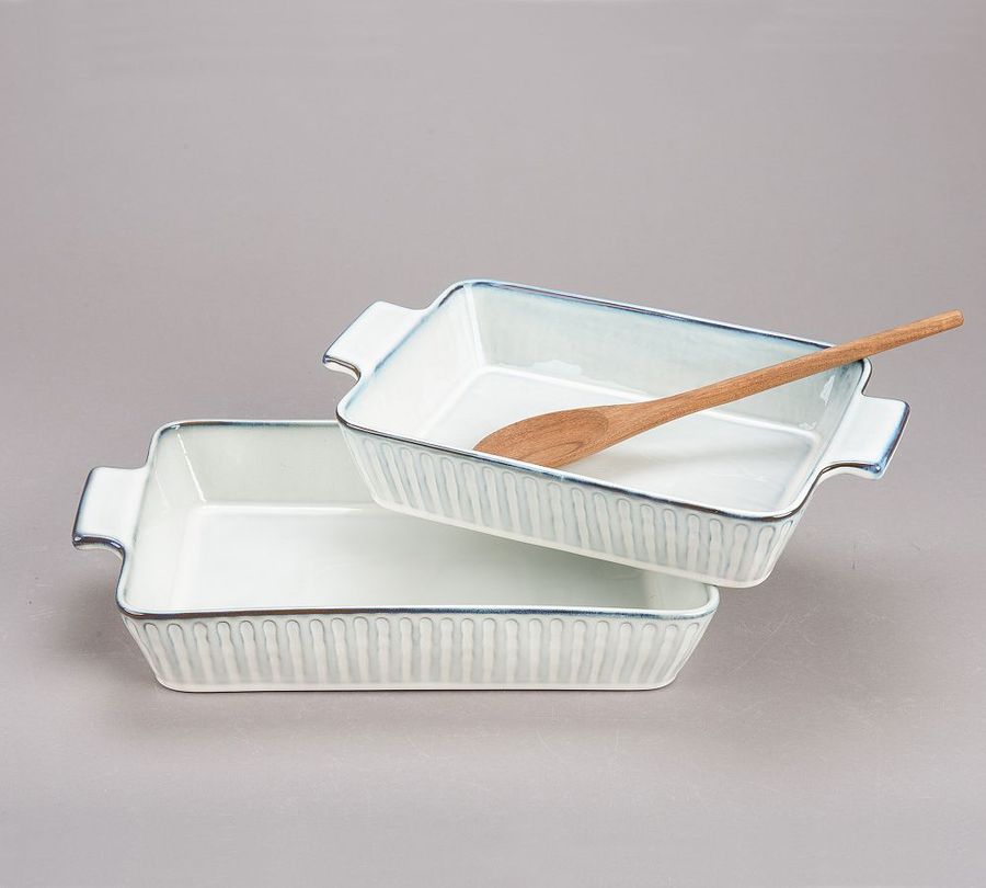 Colonnade Stoneware Rectangular Bakers Set added by Spoak Member