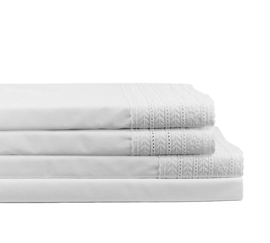 Lylah Cotton Percale Embroidered Sheet Set added by Spoak Member