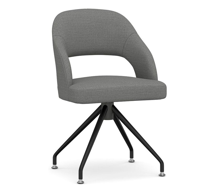 Hartley Upholstered Swivel Desk Chair added by Spoak Member