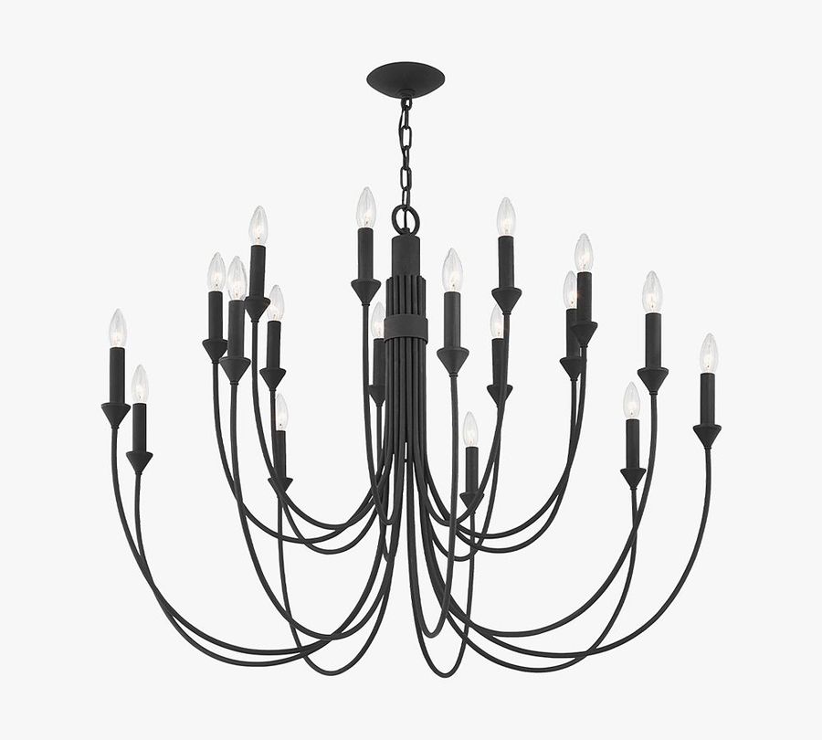 Cyan 7-Light Metal Chandelier (22-42&quot;) added by Spoak Member