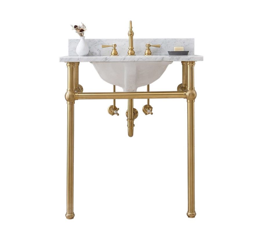 Aveline 30&quot; Marble Top Single Sink Vanity added by Spoak Member
