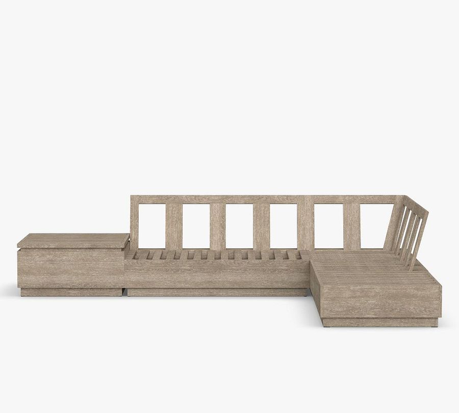 Indio Eucalyptus Modern Platform 5-Piece Sectional (90&quot;) added by Spoak Member