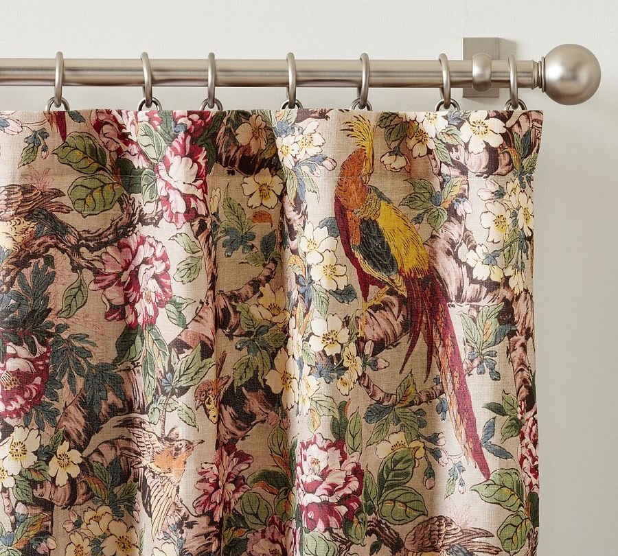 Pheasant Floral Blackout Curtain added by Spoak Member