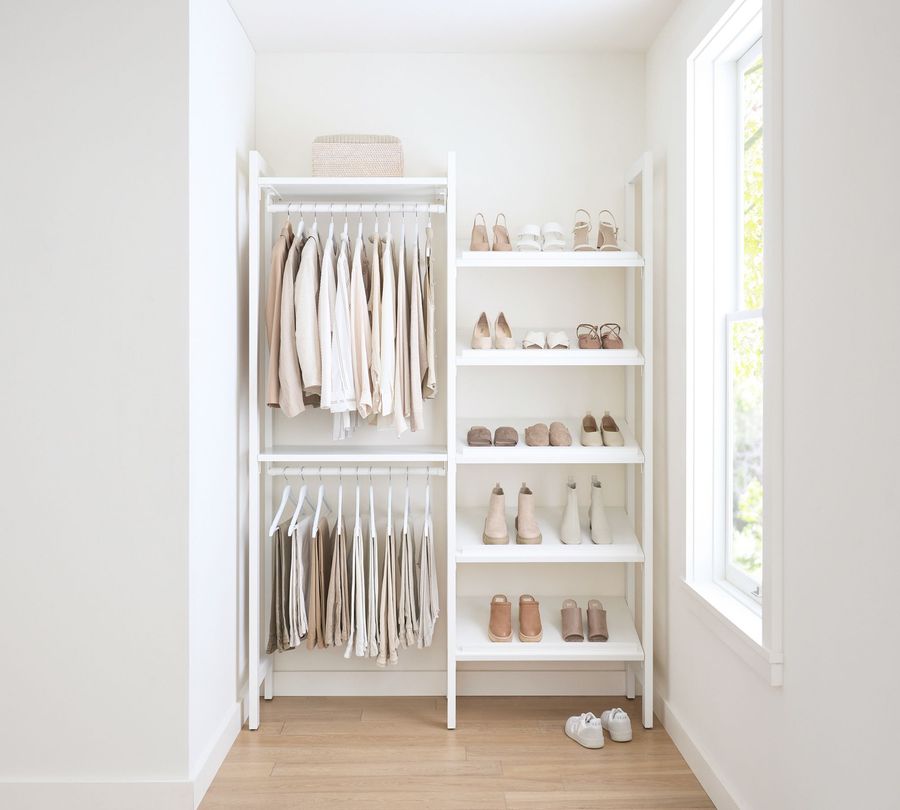 Essential Walk-In&#160;Closet by Hold Everything,&#160;5' Hanging System with&#160;Shoe Storage&#8203; Save Essential Walk-In&#160;Closet by Hold Everything,&#160;5' Hanging System with&#160;Shoe Storage&#8203; Save Essential Walk-In&#160;Closet by Hold Everything,&#160;5' Hanging System with&#160;Shoe Storage&#8203; Save Essential Walk-In&#160;Closet by Hold Everything,&#160;5' Hanging System with&#160;Shoe Storage&#8203; Save Essential Walk-In&#160;Closet by Hold Everything,&#160;5' Hanging System with&#160;Shoe Storage&#8203; Save Essential Walk-In&#160;Closet by Hold Everything,&#160;5' Hanging System with&#160;Shoe Storage&#8203; Save Essential Walk-In&#160;Closet by Hold Everything,&#160;5' Hanging System with&#160;Shoe Storage&#8203; Item 1 of 8 NEW Essential Walk-In Closet by Hold Everything, 5' Hanging System with Shoe Storage​ added by Hillary Giampietro