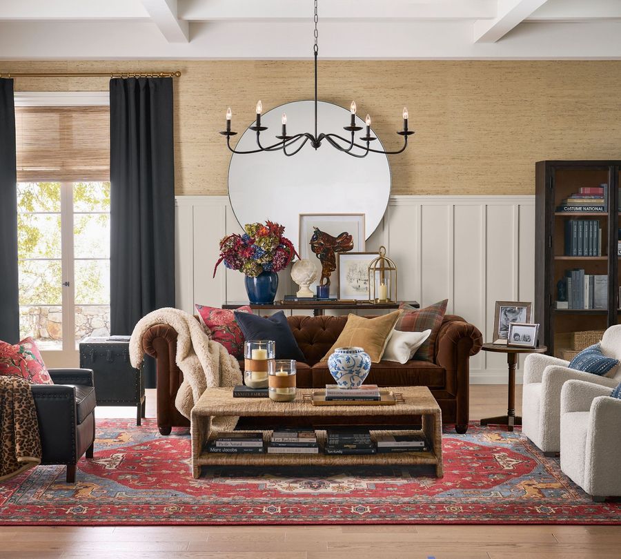 Custom Sutton Natural Roman Shades in Light Natural, 58"l x 39"w added by Kate Lynn Nemett