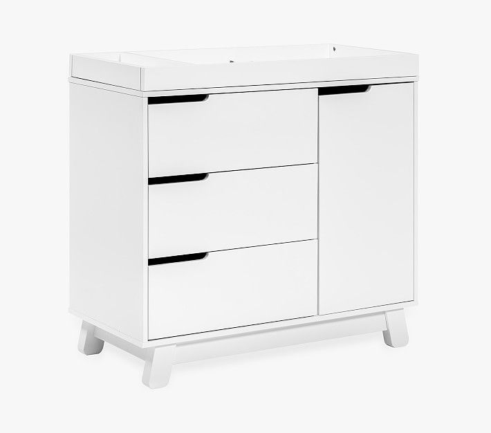Babyletto Hudson 3 Drawer Dresser &amp; Topper Set, White added by Nesha D.