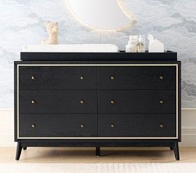 Riley 6-Drawer Dresser &amp; Topper (56w x 20d&quot;) added by Jessie Cristo