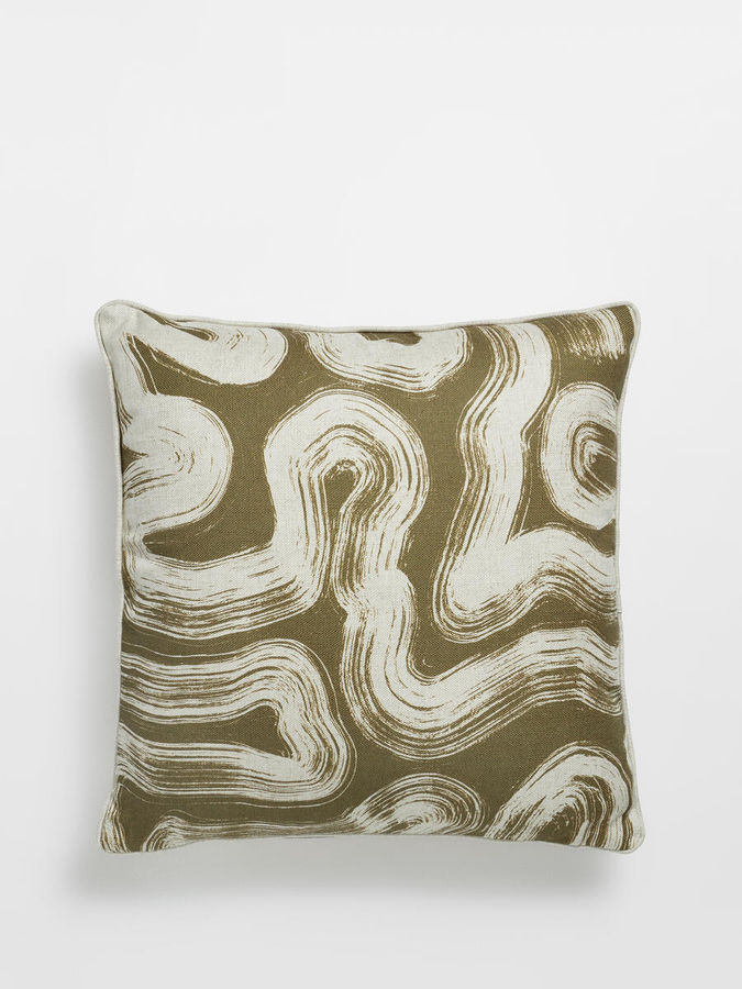 Saltaire Cushion, Olive added by Spoak Member