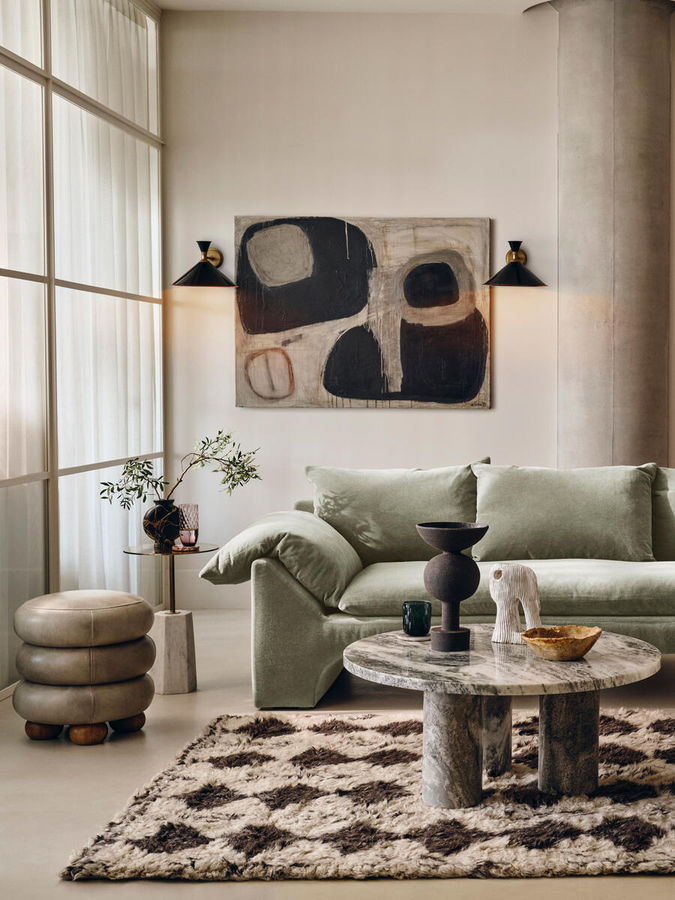 Wyatt 3-Seater Sofa, Mohair Sage added by Elizabeth Larkin