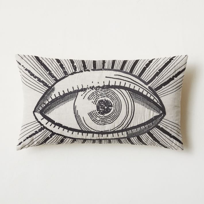 Embroidered Eye Pillow Cover added by Hannah Brown
