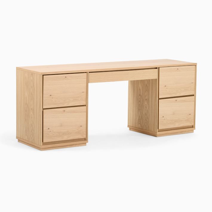 Norre 3-Piece Modular Desk w/ Drawers (75&quot;) added by Spoak Member