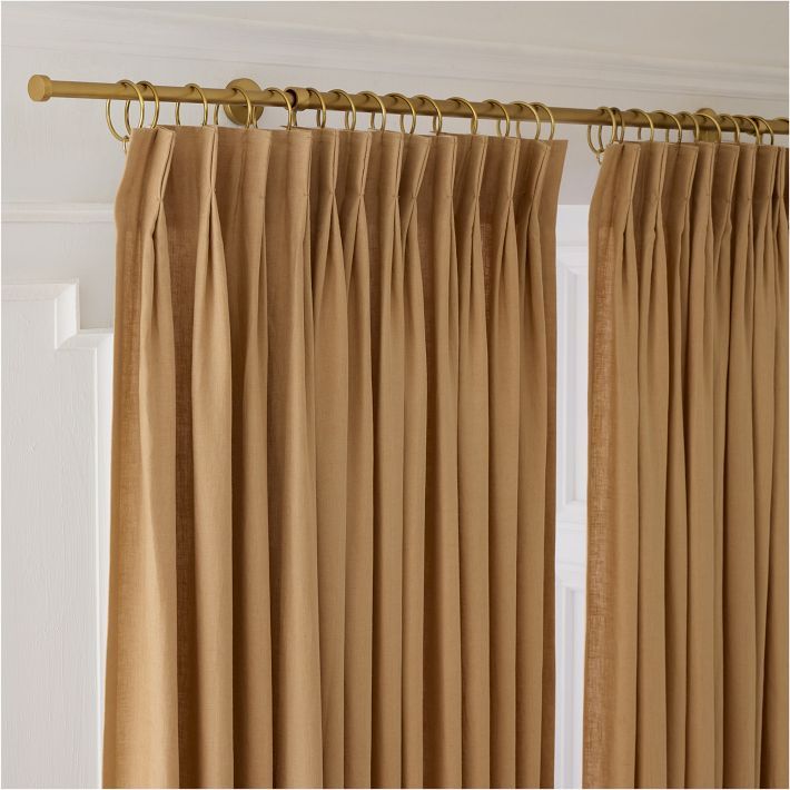 Pleated European Flax Linen Curtain added by Spoak Member