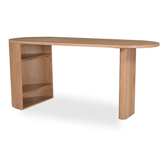 Edgar Solid Oak Desk (66&quot;) added by Spoak Member