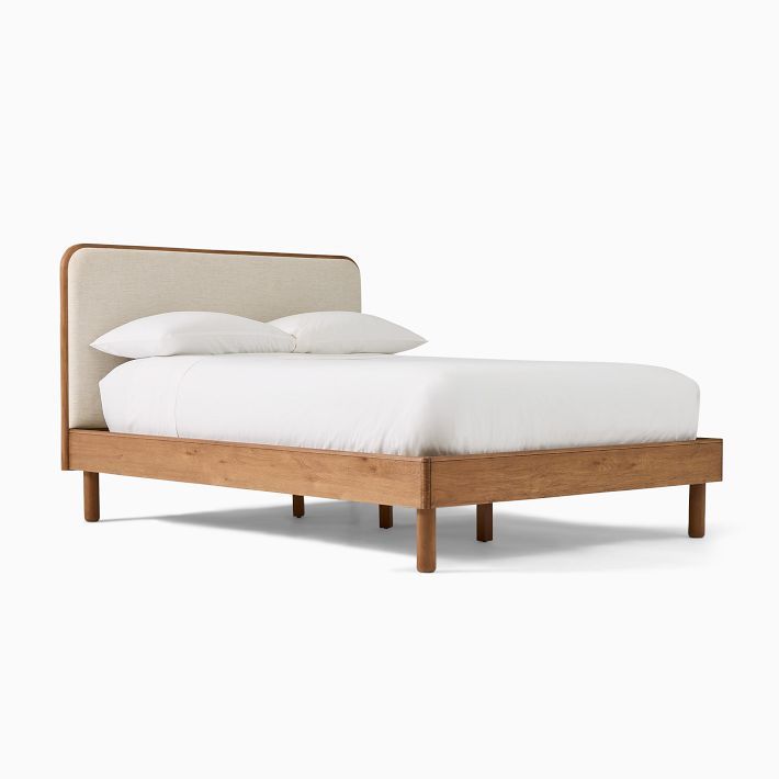 Miles Wood &amp; Upholstered Bed added by Spoak Member