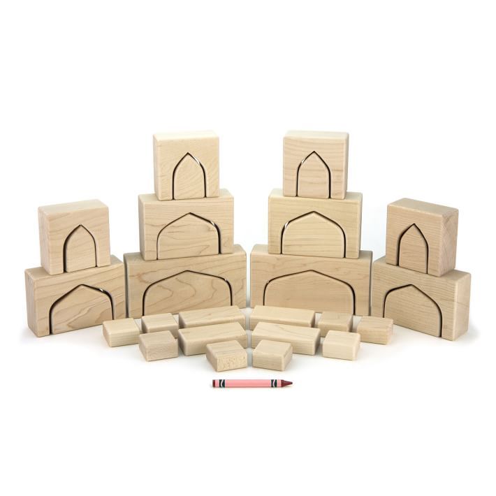 Everwood Friends Pointed Arch Building Block Set w/ Tray added by Spoak Member