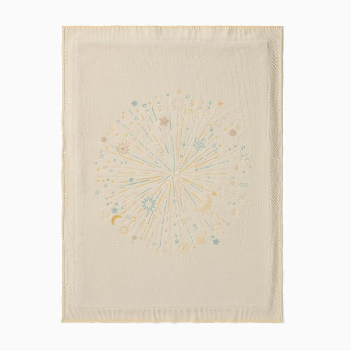 Stars &amp; Moon Knit Sherpa Baby Blanket added by Spoak Member