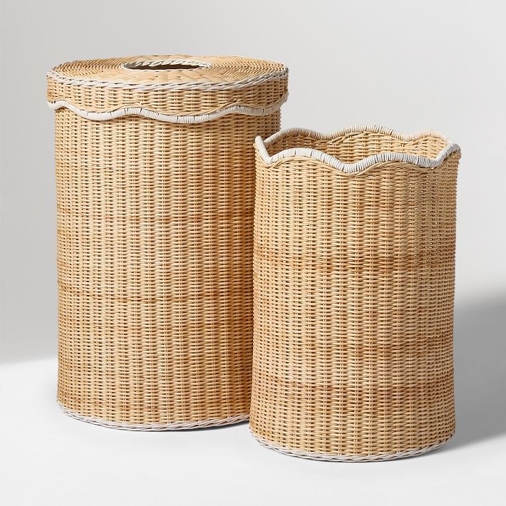 Woven Scalloped Hampers (Set of 2) added by Spoak Member