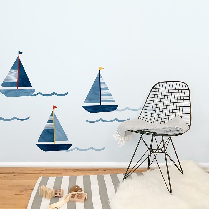 Mej Mej Three Boats Peel &amp; Stick Wall Decals added by Spoak Member