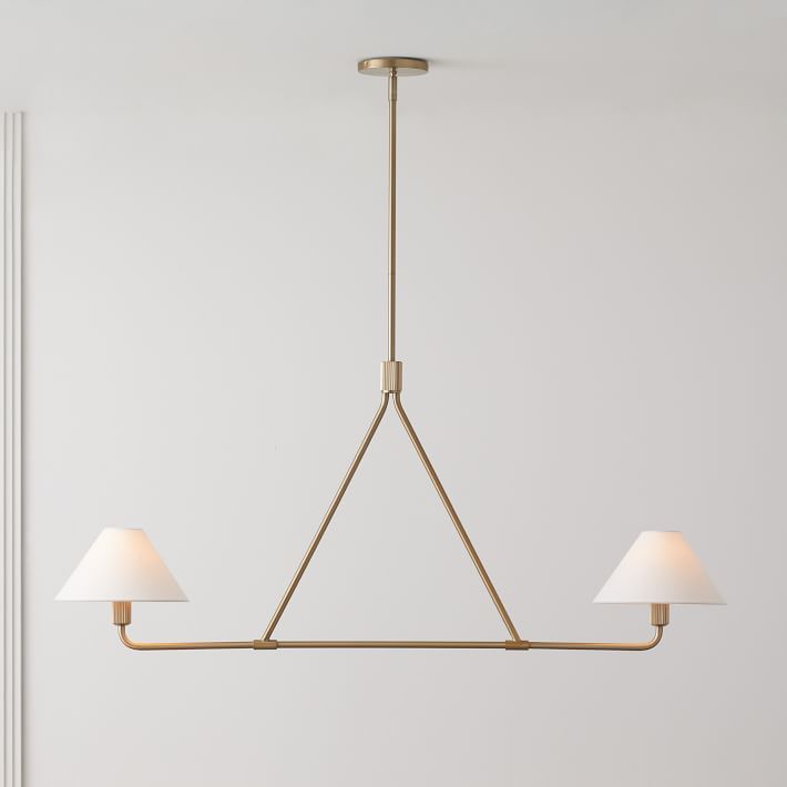 Beatrix Pendant (46&quot;) - Linen Shades added by Spoak Member
