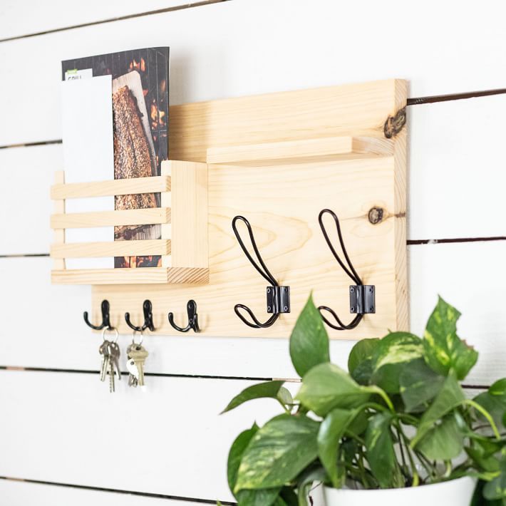 The McGarvey Workshop Coat Rack Mail Holder added by Spoak Member