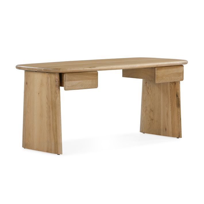 Hadleigh Sculpted Oak Desk (66&quot;) added by Spoak Member
