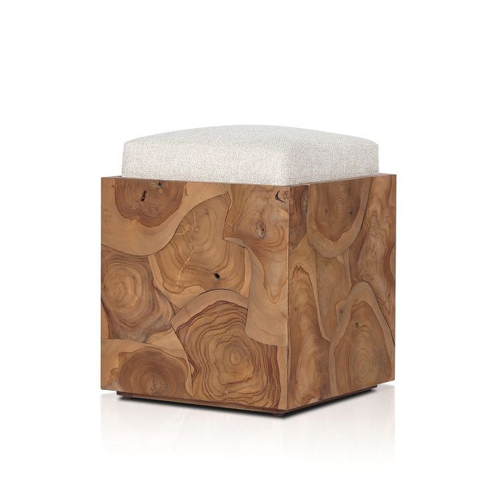Leontine Outdoor Teak Stool (17&quot;) added by Spoak Member