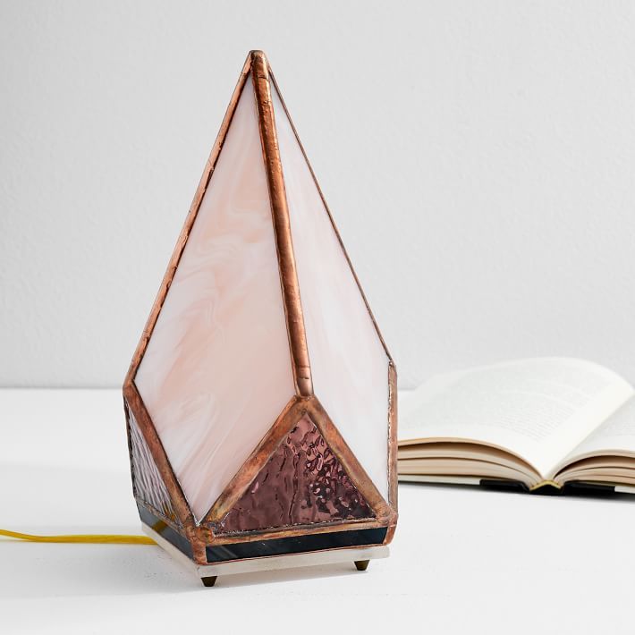 Friend of All Small Tabletop Greta Lamp - Rose Quartz added by Spoak Member
