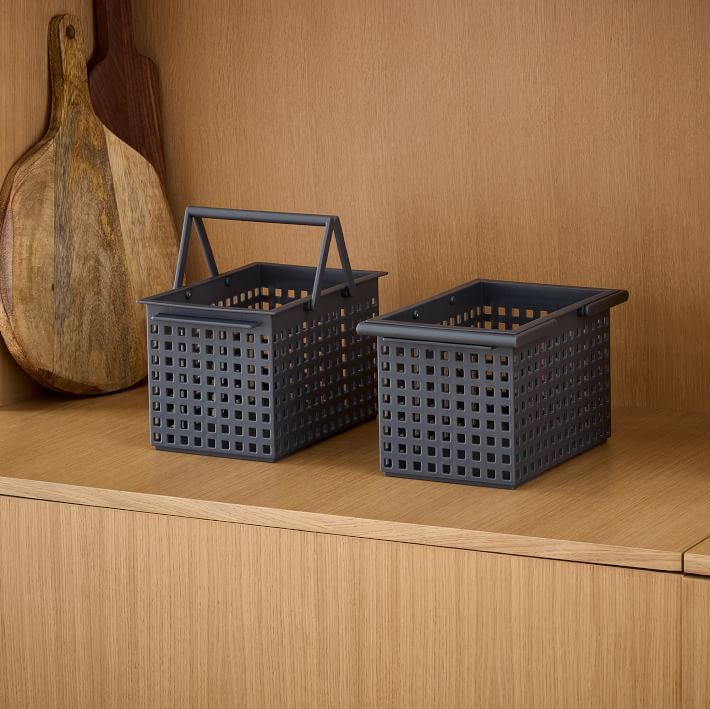 Stackable Plastic Baskets - Set of 2 added by Spoak Member