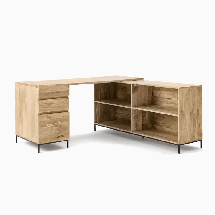 Industrial Modular Desk w/ File Cabinet &amp; Bookcase added by Spoak Member