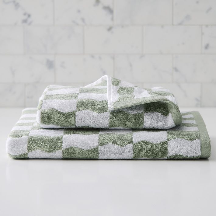 Wavy Blocks Towel Sets added by Spoak Member