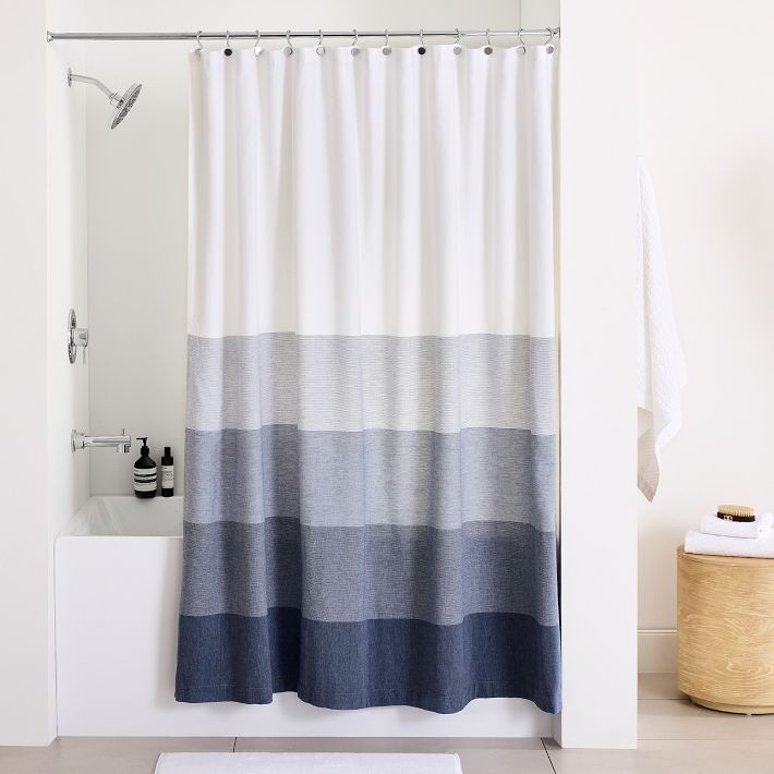 Organic Dobby Ombre Shower Curtain added by Spoak Member