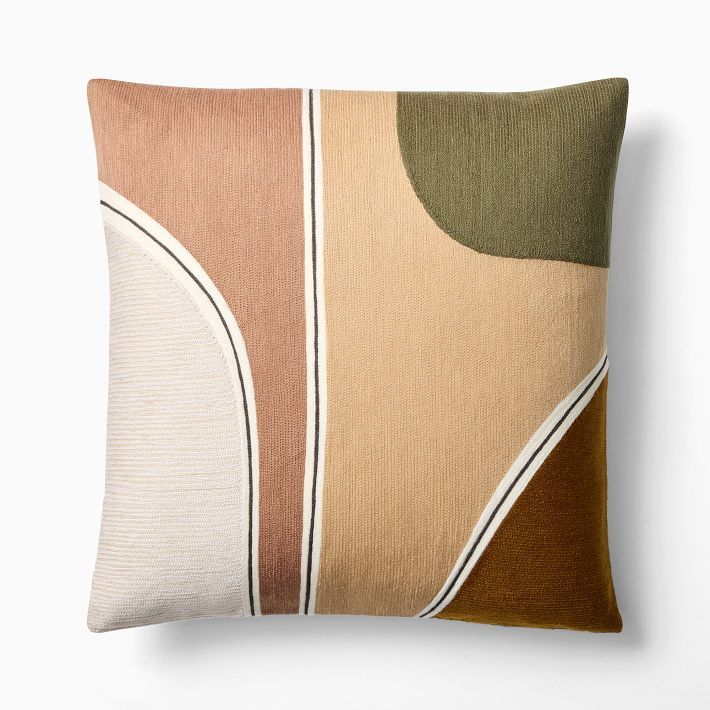 Crewel Outlined Shapes Pillow Cover added by Spoak Member