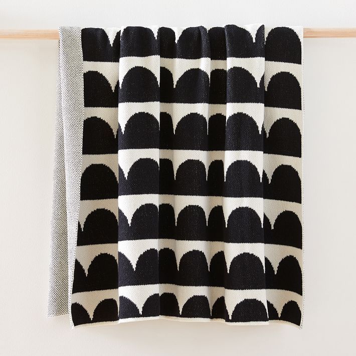 Happy Habitat Recycled Cotton Throw - Hippos Black added by Spoak Member