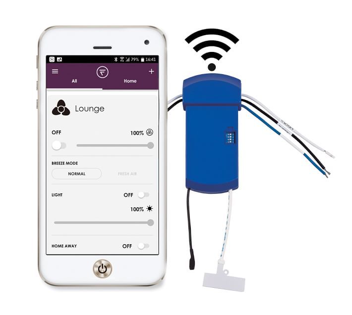 Smart Home Ceiling Fan Wi-Fi Receiver added by Spoak Member