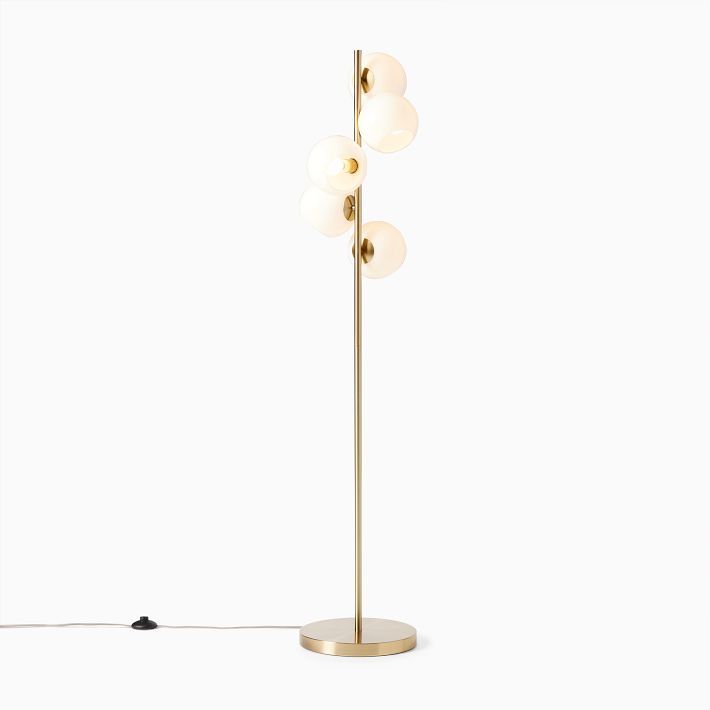 Staggered Glass 5-Light Floor Lamp (60&quot;) added by Spoak Member
